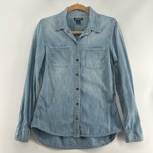 Lucky Brand Denim Long Sleeve Button Up Shirt
